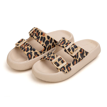 Leopard Sandal