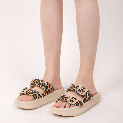 Leopard Sandal