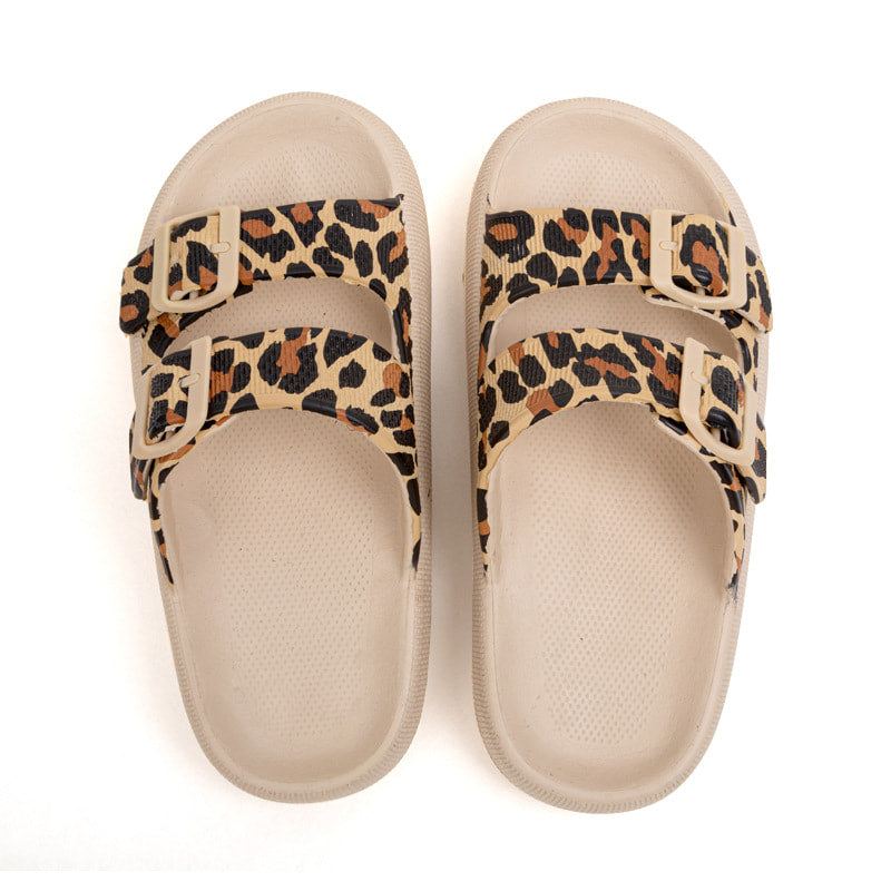 Leopard Sandal