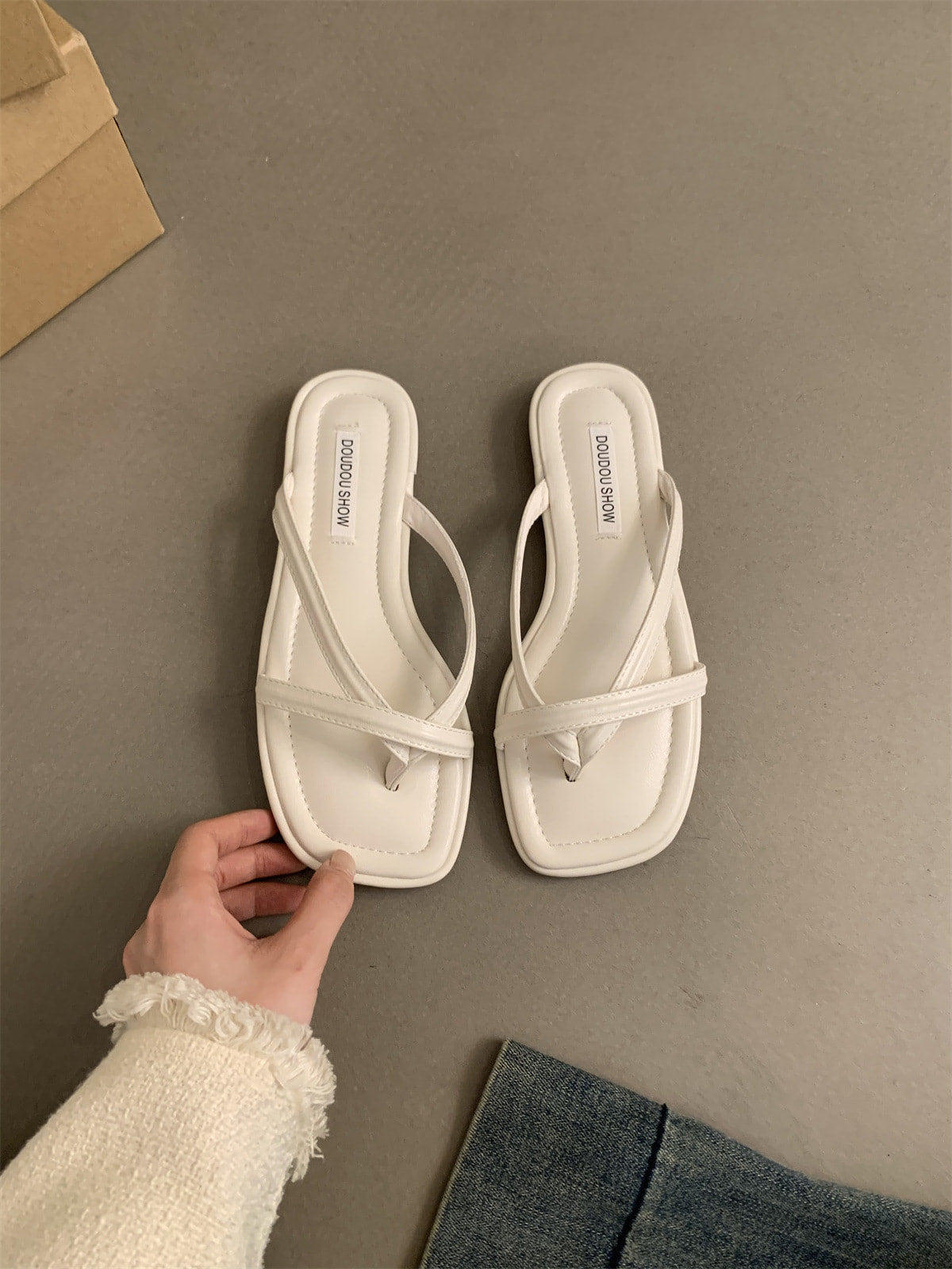 Chic Vacation Toe Ring Sandals