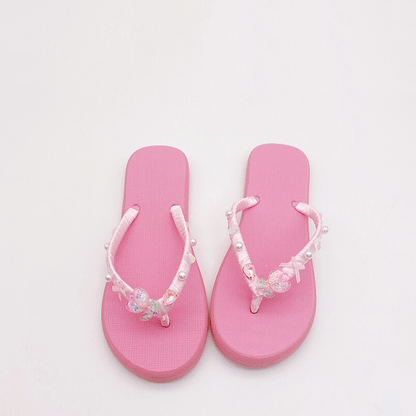 Fairy-Tale Beach Flip Flops