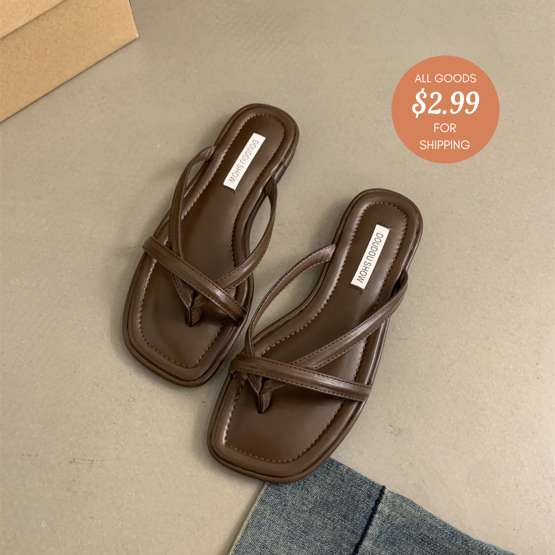 Chic Vacation Toe Ring Sandals