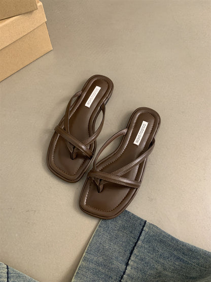 Chic Vacation Toe Ring Sandals